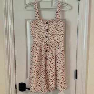 Juniors ruched tank dress
